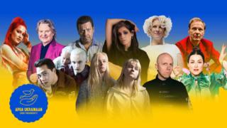 Apua Ukrainaan – Suuri tukikonsertti 2 viitottuna