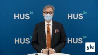 HUSin koronavirusinfo: aiheena ajankohtainen epidemiatilanne ja koronavirusnäytteenotto: 19.02.2021 12.44