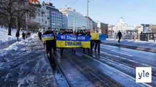 We Stand with Ukraine -mielenosoitus: 26.02.2022 14.53