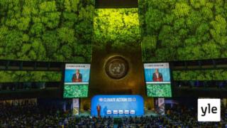 YK:n ilmastokokouksessa vaadittiin järeämpiä tekoja: 24.09.2019 13.09